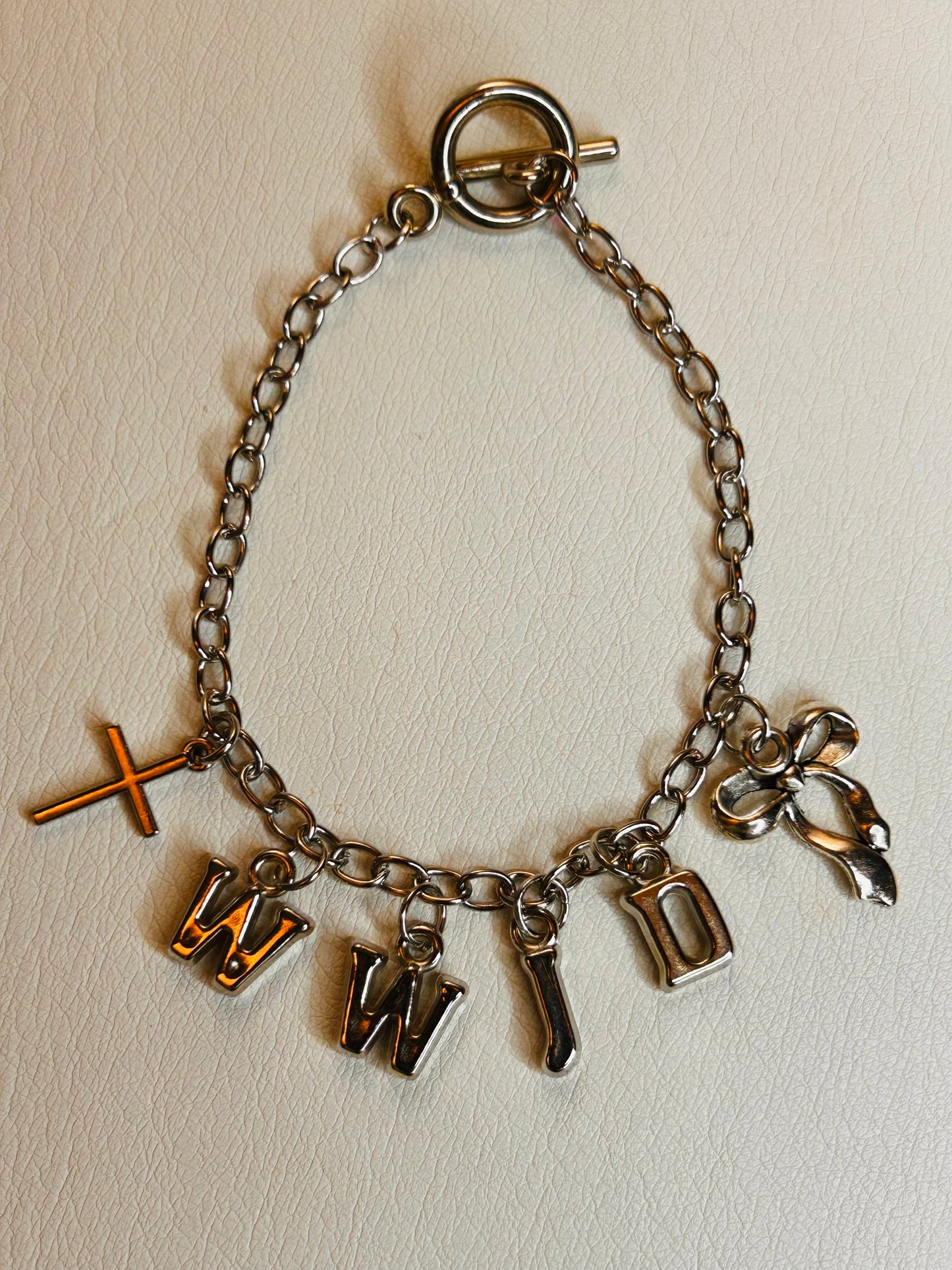 WWJD Charm Bracelet #10